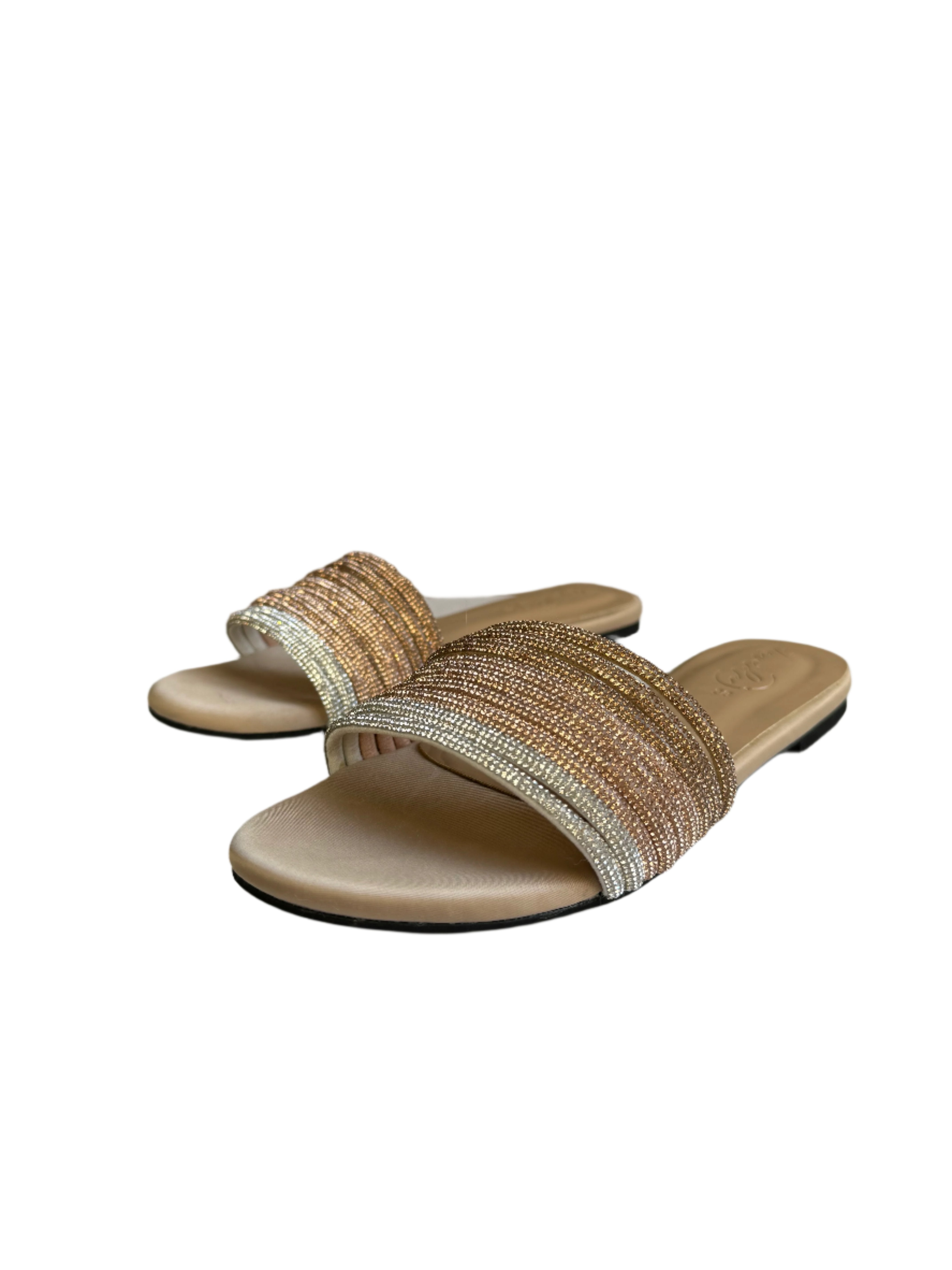 FANCY GOLD SILVER FLATS - ZEVIDA.PK