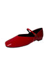 BALLET FLATS- RED - ZEVIDA.PK