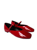 BALLET FLATS- RED - ZEVIDA.PK