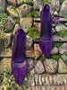 PURPLE HEELS