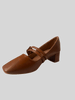 MARY JANE TAN - BLOCK HEELS