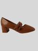 MARY JANE TAN - BLOCK HEELS