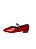 BALLET FLATS- RED - ZEVIDA.PK