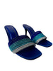 FANCY BLUE SILVER HEELS