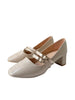 Mary Jane Block Heels Shoes For Women – Pakistan - ZEVIDA.PK