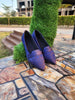 Lotus - Blue Flat Pumps