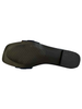 DARK BLUE BUCKLE SLIDES